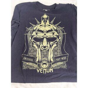 Venum Gladiator Universal Fight Wear Black T-Shirt XL